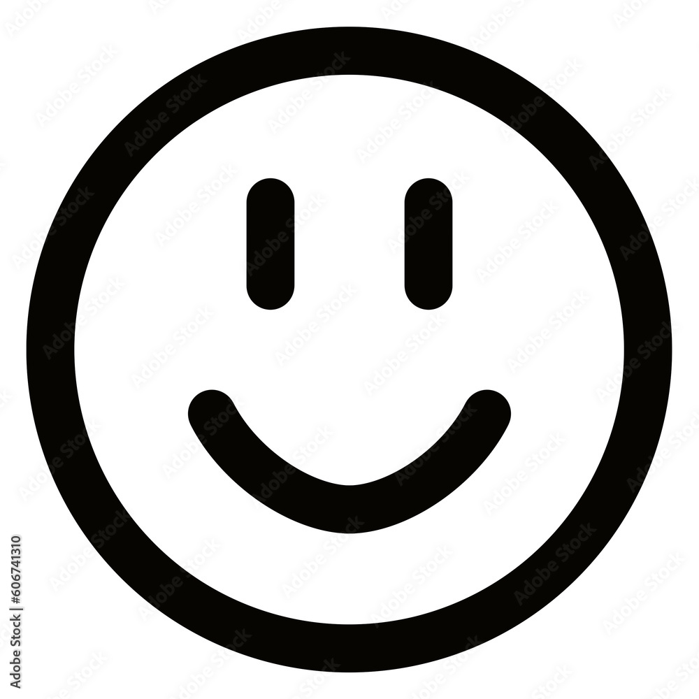 Emotional face, happy, sad.