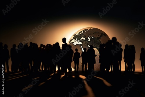 World population day. importance of understanding global population trends and their implications, Demographics, population. July 11thbHoliday. Awareness Of Global Populations Problems. © Ruslan Batiuk