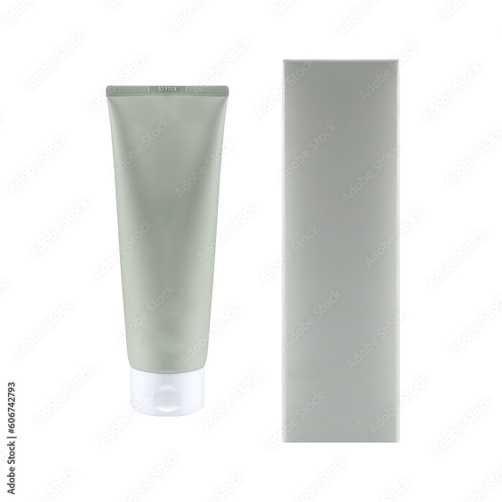 Cosmetic tube on white background stock image Cosmetic tube on white background stock image