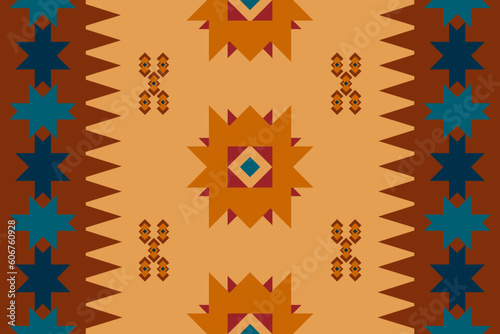 Aztec Navajo geometric ethnic seamless pattern. Native American, Indian, African, Mexican, Peruvian, Moroccan style. Design for clothing, fabric, carpet, textile, tile, texture, wallpaper, home 