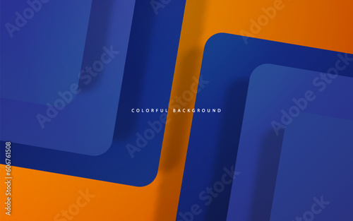 Illustration of colorful abstract shapes as a background.