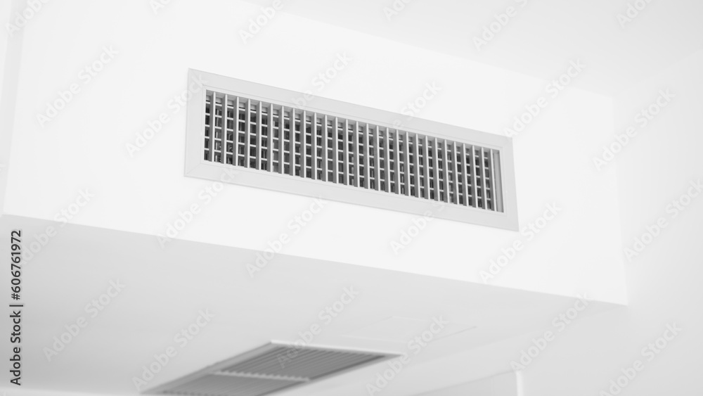 Vent of an air conditioning system in the interior offices Vent of an air conditioning system in the interior offices
