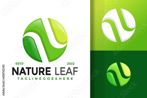 Professional logo design with an editable title, tagline and text in three different options
