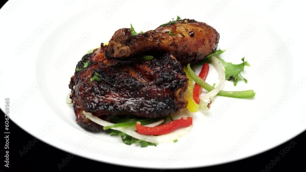 Spinning Haitian Chicken Wings Spinning Haitian Chicken Wings