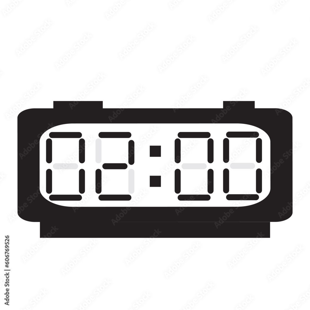 O'clock icon logo vector design