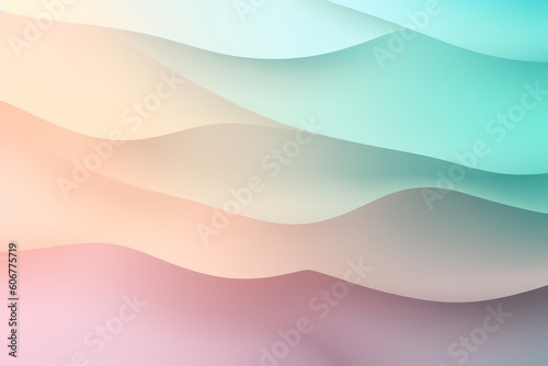 Soft pastel colors gradient background, Generative ai