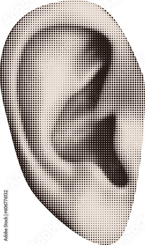 Vintage Ear Collage