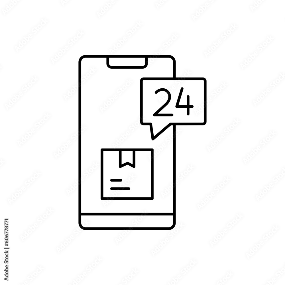 Online delivery Outline Vector Icon that can easily edit or modify
Online delivery Outline Vector Icon that can easily edit or modify