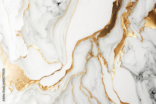 White marble textured background. Abstract design texture. AI
