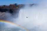 Niagara falls and Rainbow
