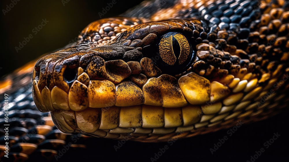 Anaconda created with Generative AI technology