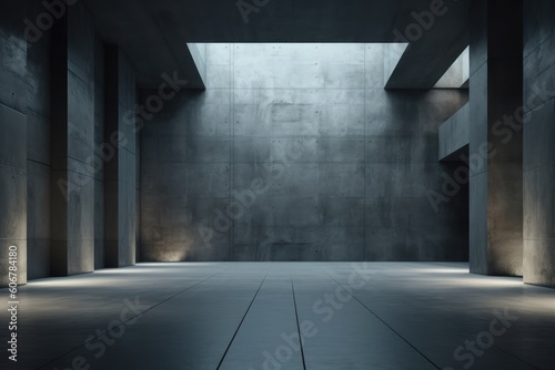 dark abstract modern concrete interior backdrop © Exotic Escape