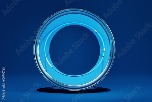 Abstract circles with background