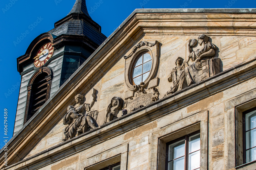 Barock - Historisches Gebäude in der Innenstadt von Bayreuth