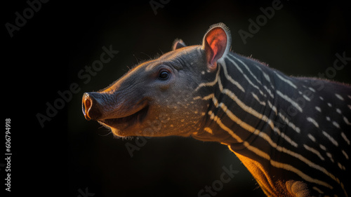 Bairds tapir created with Generative AI technology © Robert Herhold