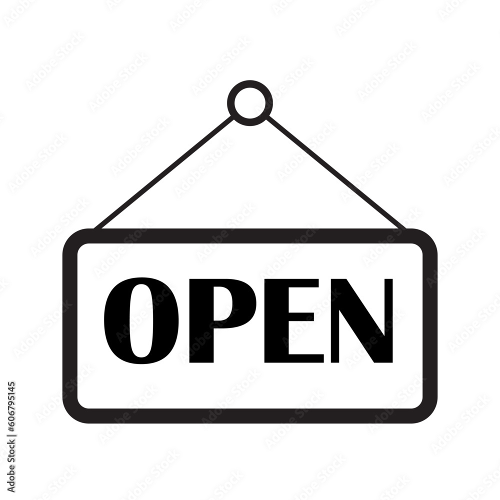 open icon open icon
