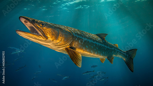 Barracuda created with Generative AI technology