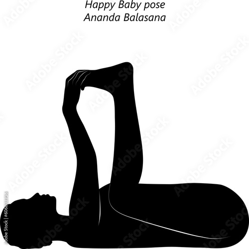 Ananda Balasana / Happy Baby Pose (Variation) – Happiness Is Within Us! –  Yoga365Days
