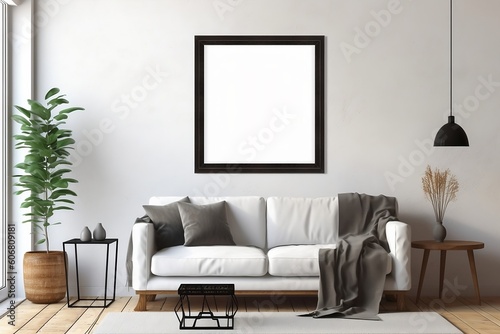 modern living room with sofa © ArtistAI