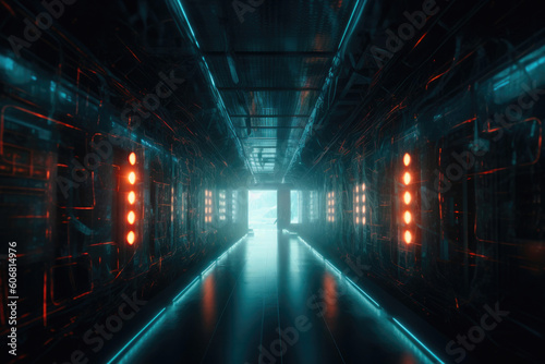 Inside the Cyberspace Tunnel. Generative AI
