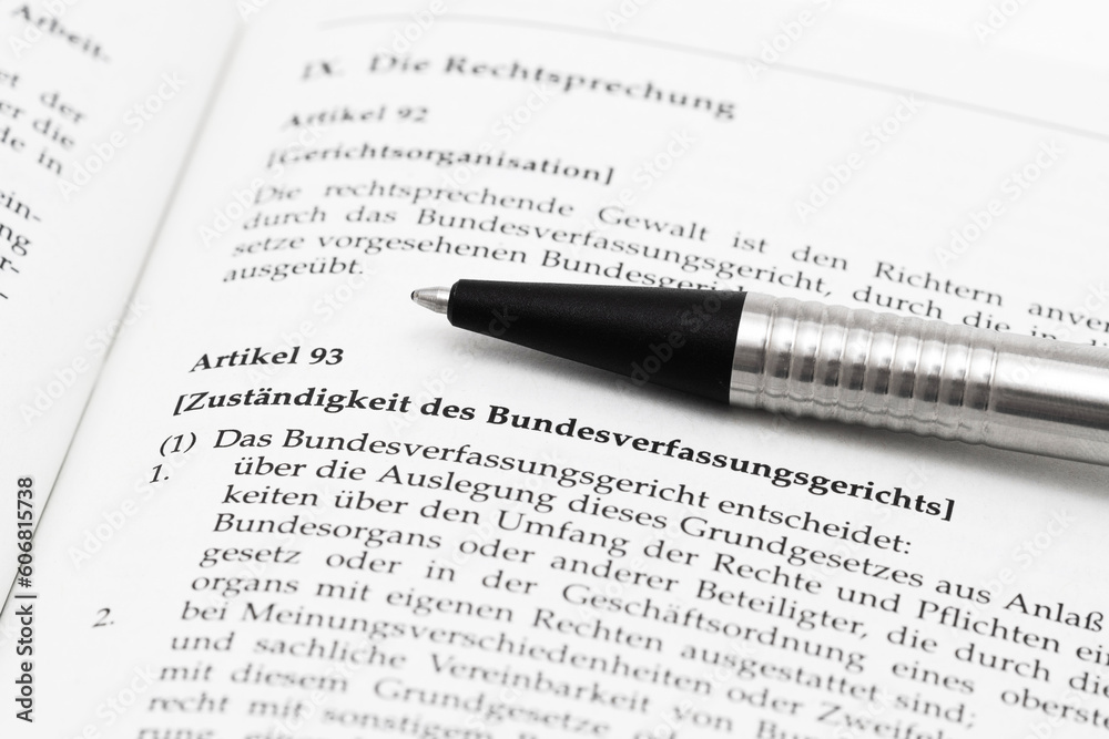 Zuständigkeit des Bundesverfassungsgerichts Zuständigkeit des Bundesverfassungsgerichts