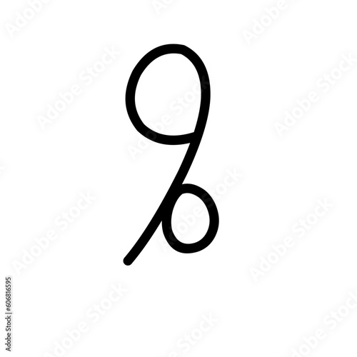 glagolitic alphabet vector