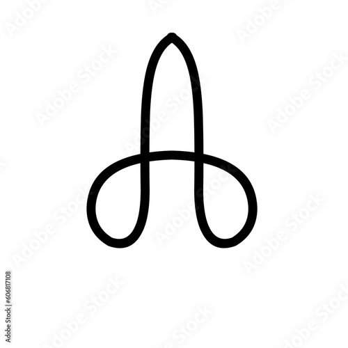 glagolitic alphabet vector