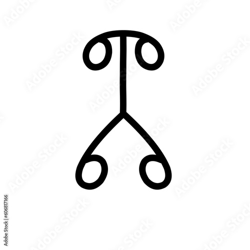 glagolitic alphabet vector