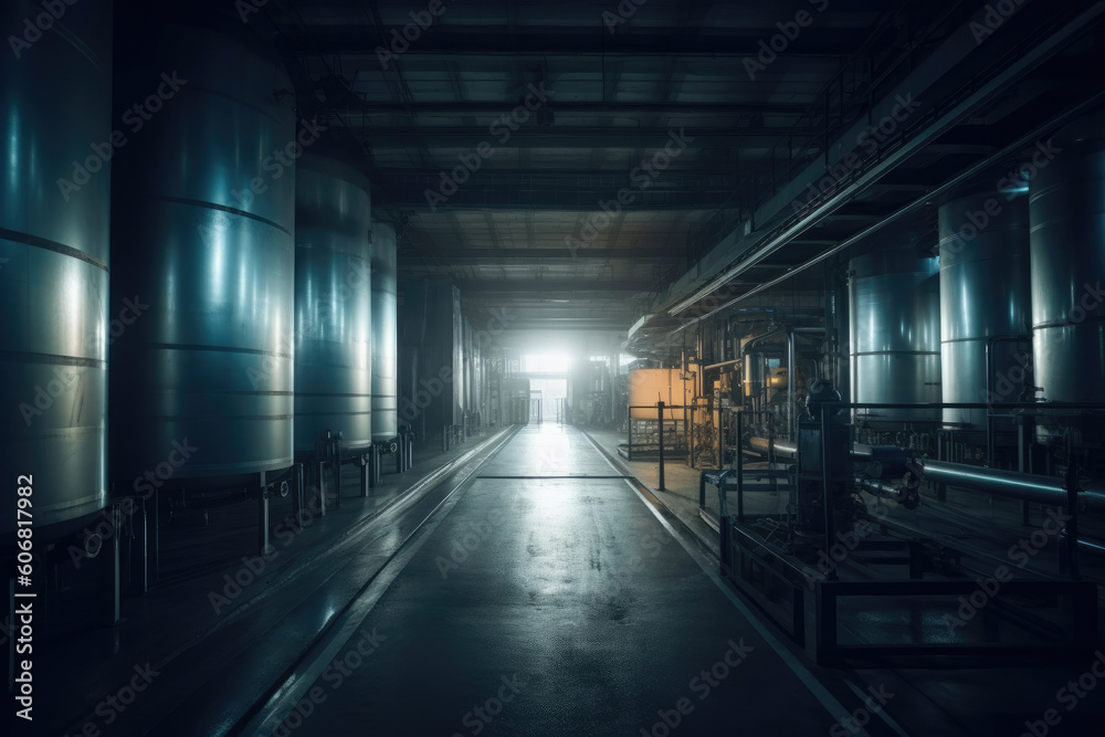 Green Energy Manufacturing Site. Generative AI Green Energy Manufacturing Site. Generative AI