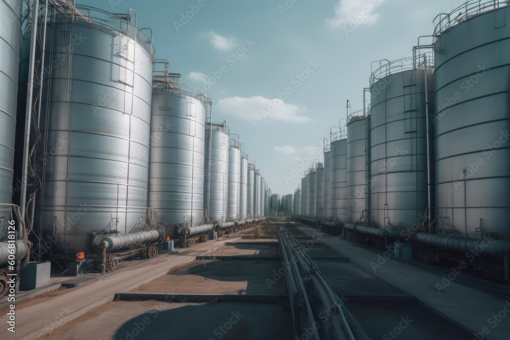 Efficient Industrial Storage Solutions. Generative AI Efficient Industrial Storage Solutions. Generative AI