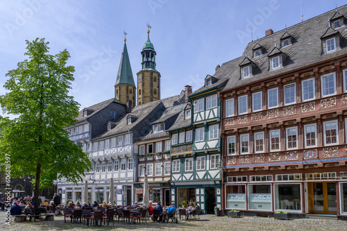Platz in Goslar mit Marktkirche