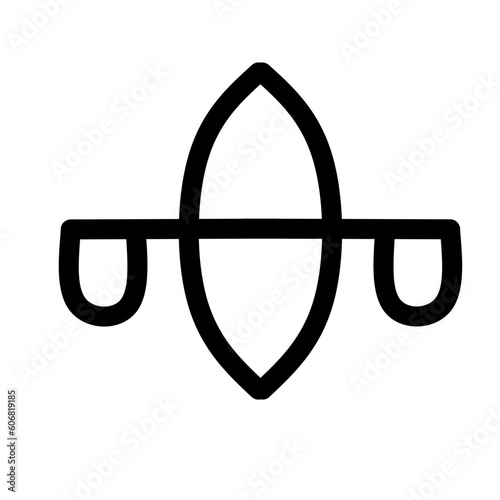 glagolitic alphabet vector