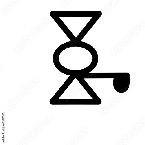 glagolitic alphabet vector
