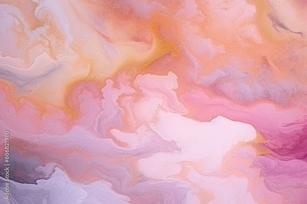 Pink Marble Texture Background, Abstract Artistic Backdrop. Generative AI illustration.