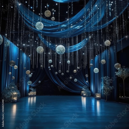 night sky wedding decorations Generative Ai