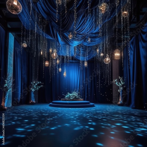 night sky wedding decorations Generative Ai