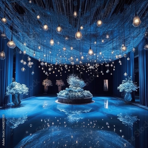 night sky wedding decorations Generative Ai
