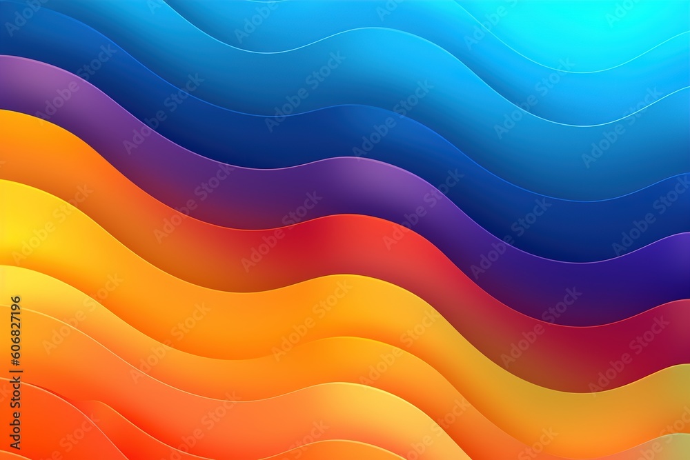 colorful background with swirling waves