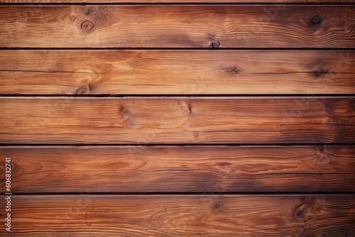 flat background brown wood clean background for taking photo Generative AI 