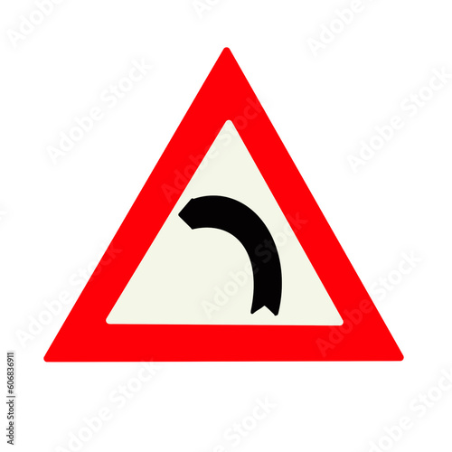 sign with a crossing