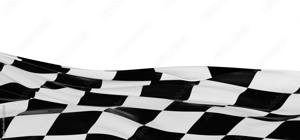 Obraz premium checkered flag, end race background