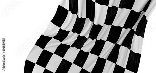 finish flag digital 3d race © vegefox.com
