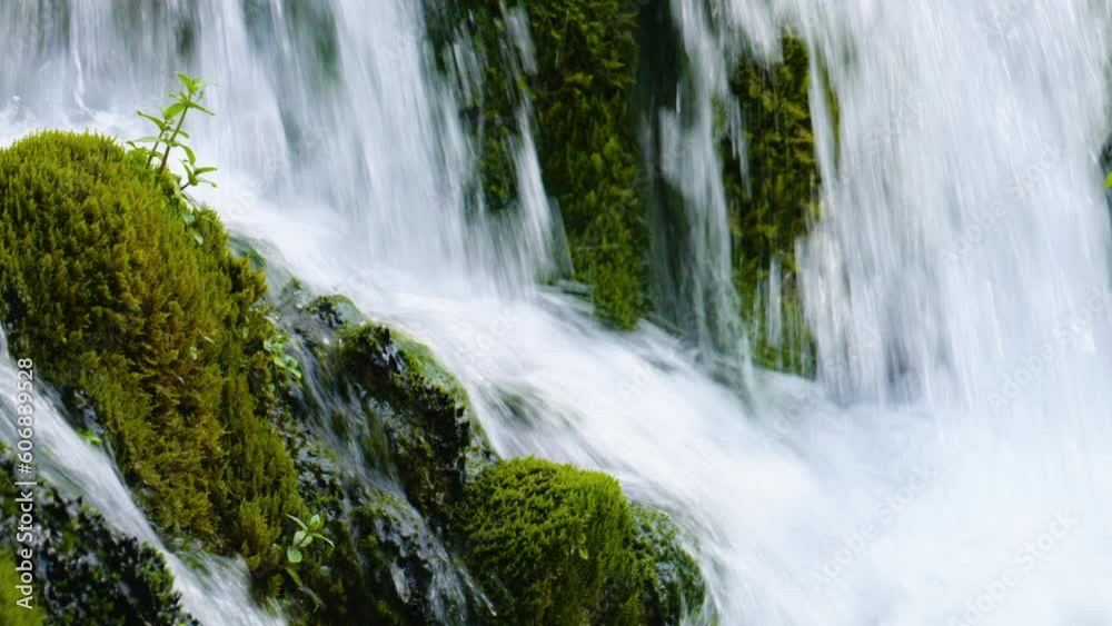 Waterfall in Krka National Park in Croatia. Waterfall in Krka National Park in Croatia.