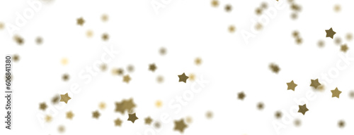 Galactic Christmas Descent: Enthralling 3D Illustration of Falling Holiday Stars from the Cosmos