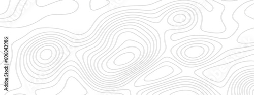 Topographic map background geographic line map with elevation assignments. The black on white contours vector topography stylized height of the lines map.	