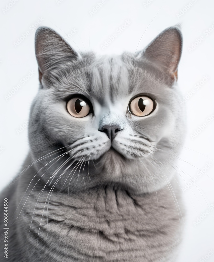  Portrait of  British Shorthair cat