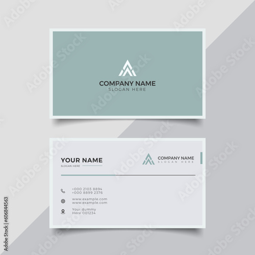 Professional Elegant Modern Creative Business Card Design Template