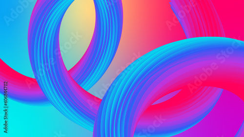 Art   Illustration3d Wave. Vibrant Background. Fluid Colors. Wave Pattern. Summer Poster. Color Gradient. Flow Shape. Abstract Cover. Summer Colors. Vector Illustration. Fluid Flow.