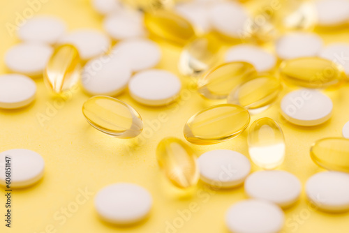 Vitamin supplement capsule and pill medicine