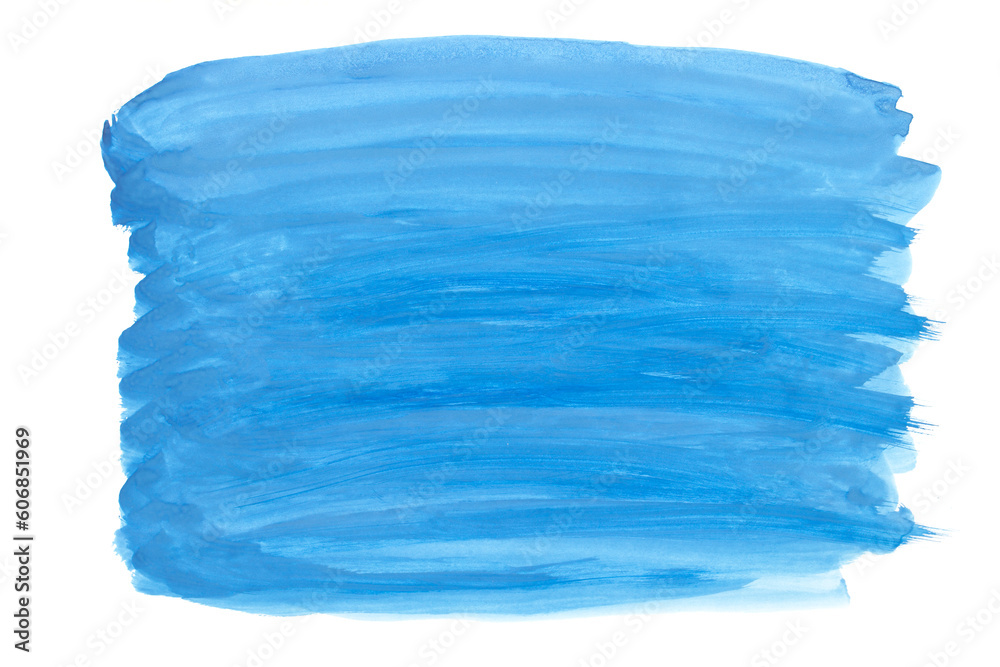 Watercolor. Blue abstract painted ink strokes set on watercolor paper. Watercolor. Blue abstract painted ink strokes set on watercolor paper.
